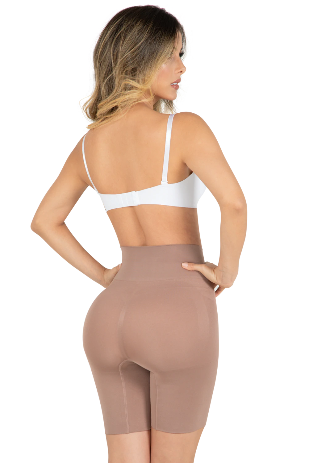 High Waist Seamless Push Up Shorts - Image 2