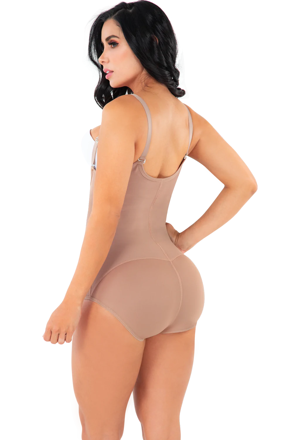 Panty Body Shaper With Covered Back And Zipper - Image 3