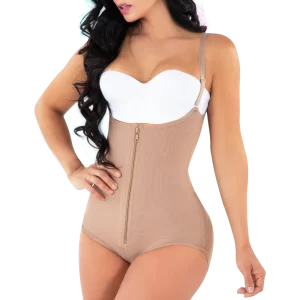 Panty Body Shaper With Covered Back And Zipper