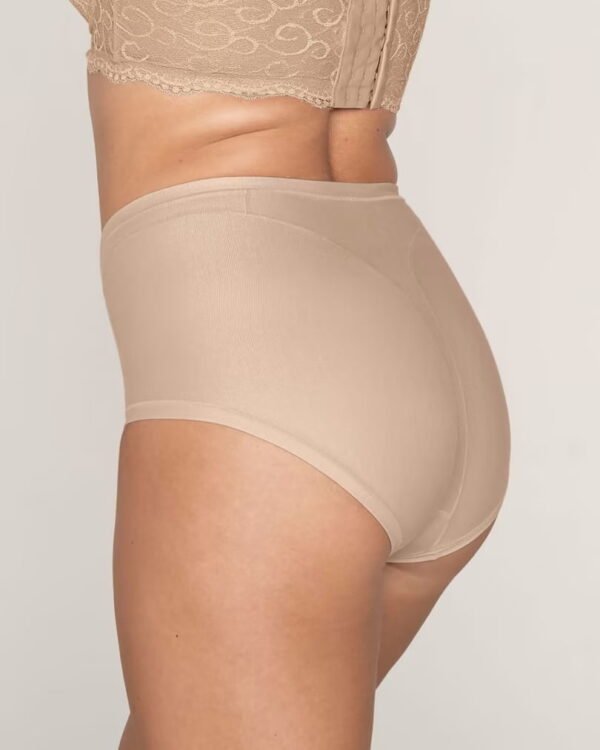 High-Waisted Stretch Cotton Shaper Panty - Image 2