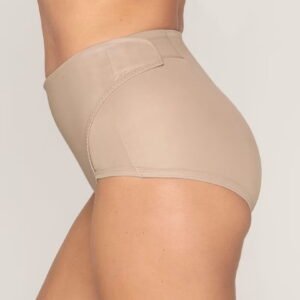 Firm Compression Postpartum Panty with Adjustable Belly Wrap