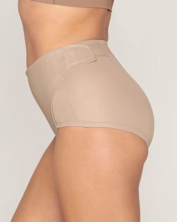Firm Compression Postpartum Panty with Adjustable Belly Wrap