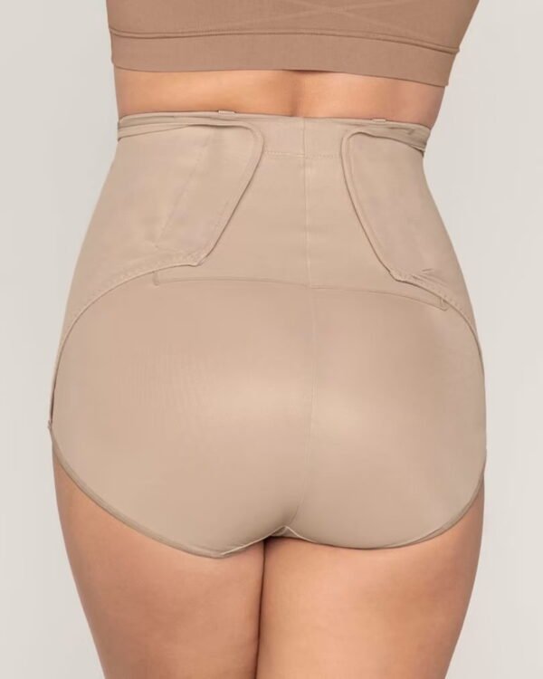 High-Waisted Firm Compression Postpartum Panty with Belly Wrap - Image 3