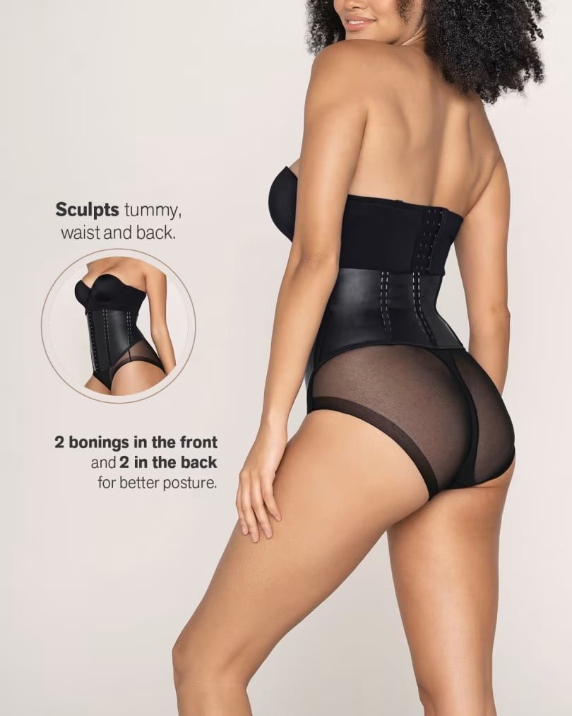 Latex Waist Trainer with Extra-Firm Compression - Image 3