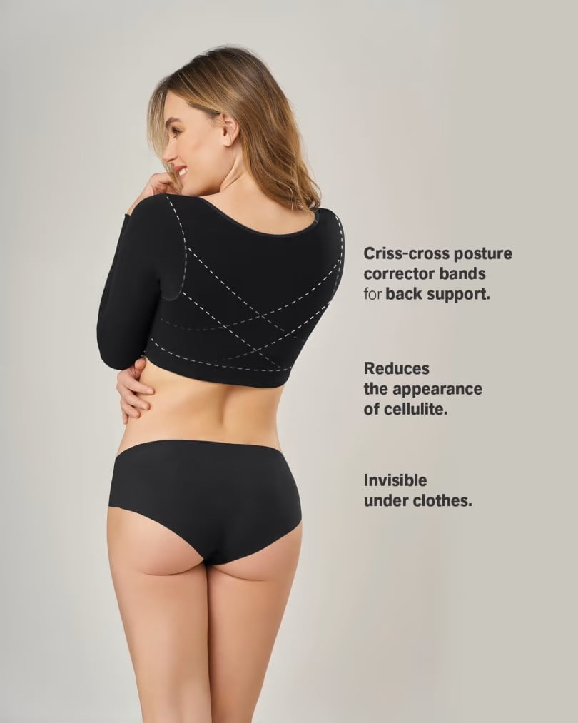 Long Sleeve Arm Shaper Vest - Image 2