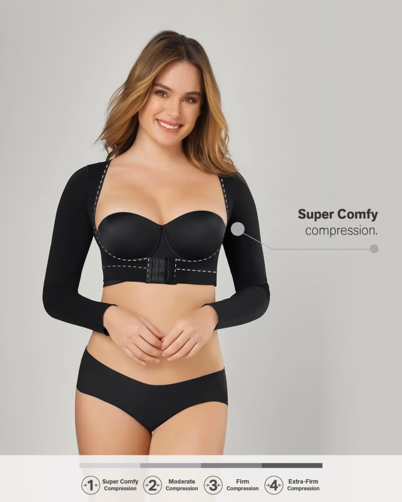 Long Sleeve Arm Shaper Vest - Image 3