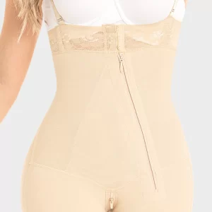 Short shaping girdle with diagonal closure Ref. F0766